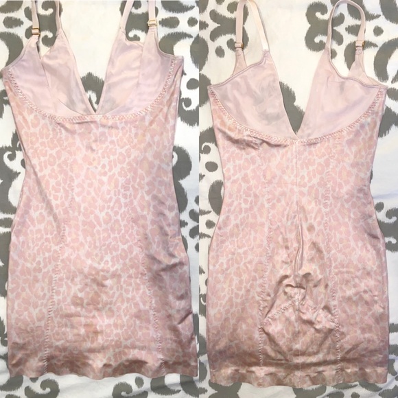 Victoria’s Secret Pink Leopard So Curvaceous Push-Up Shaping Slip with Panty - Picture 2 of 12